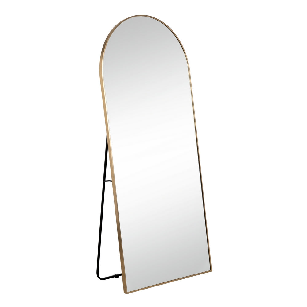 ESPEJO ORO ALUMINIO-CRISTAL DECORACIÓN 80 X 3 X 180 CM