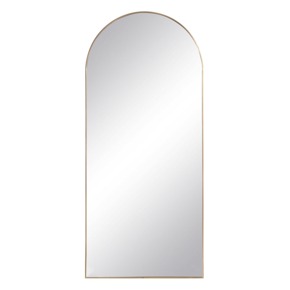 ESPEJO ORO ALUMINIO-CRISTAL DECORACIÓN 80 X 3 X 180 CM