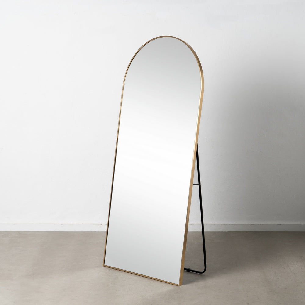 ESPEJO ORO ALUMINIO-CRISTAL DECORACIÓN 80 X 3 X 180 CM