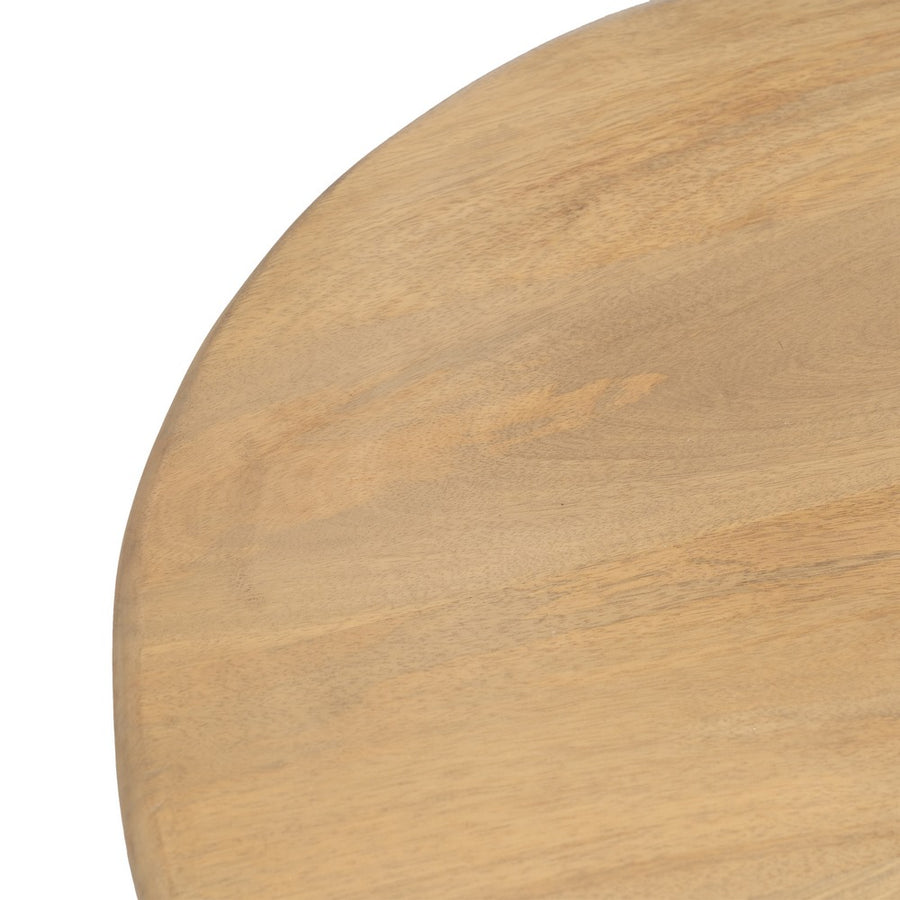 MESA CENTRO NATURAL MADERA DE MANGO 120 X 60 X 45 CM