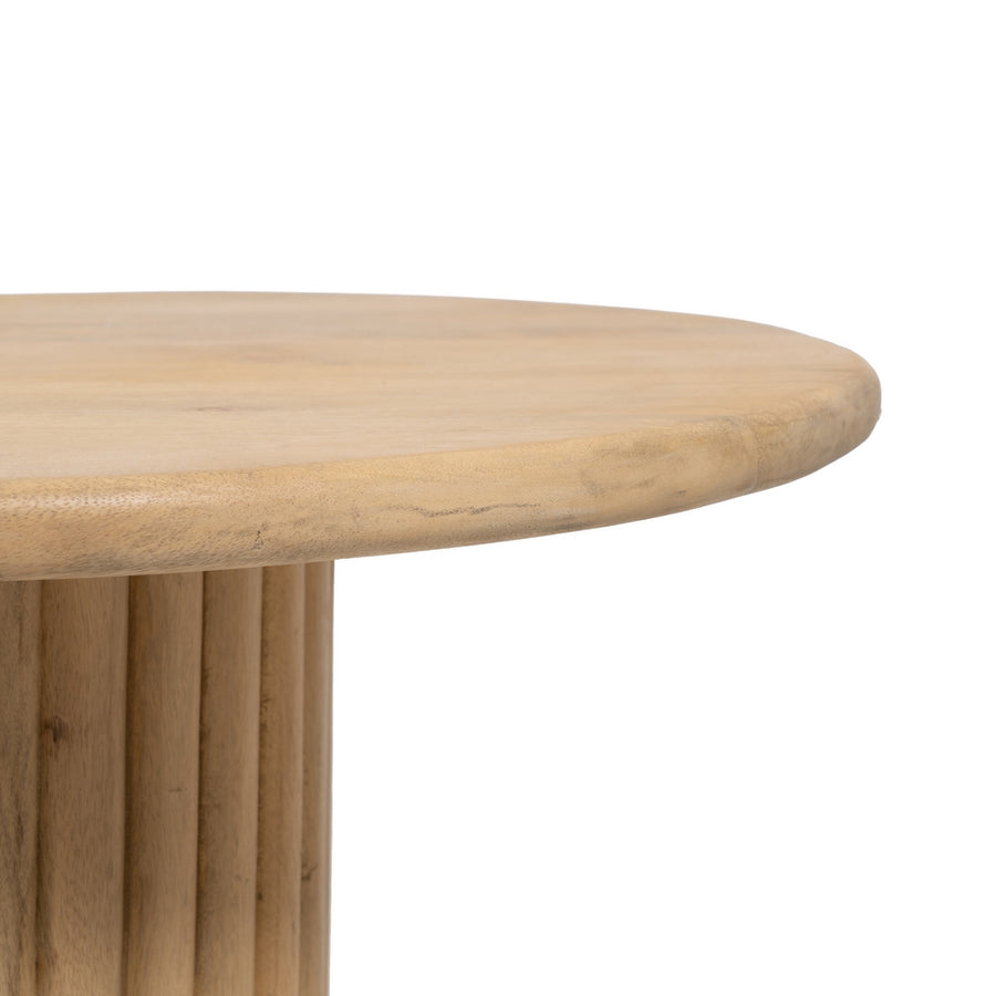 MESA CENTRO NATURAL MADERA DE MANGO 120 X 60 X 45 CM
