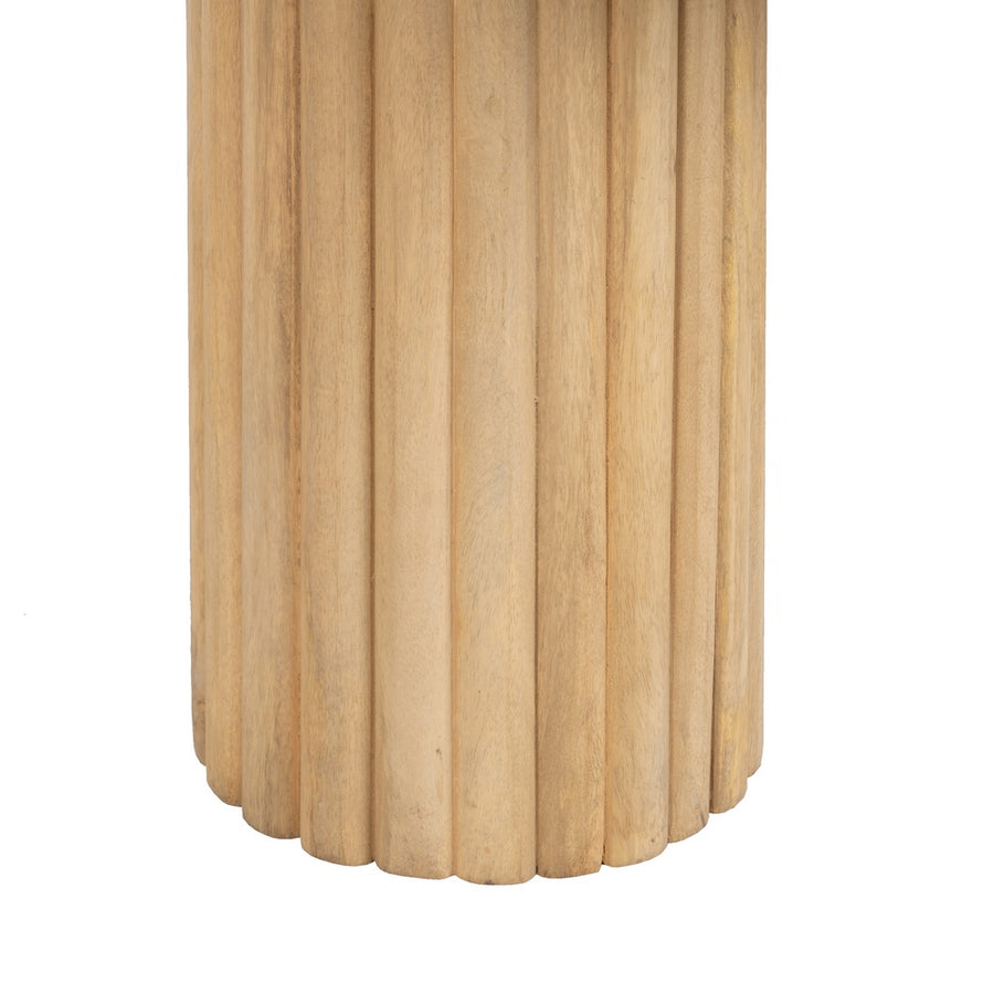 MESA CENTRO NATURAL MADERA DE MANGO 120 X 60 X 45 CM