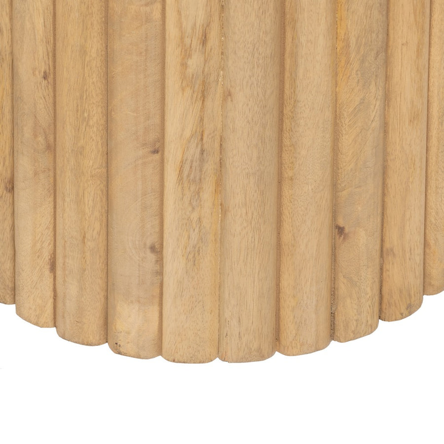 MESA CENTRO NATURAL MADERA DE MANGO 120 X 60 X 45 CM