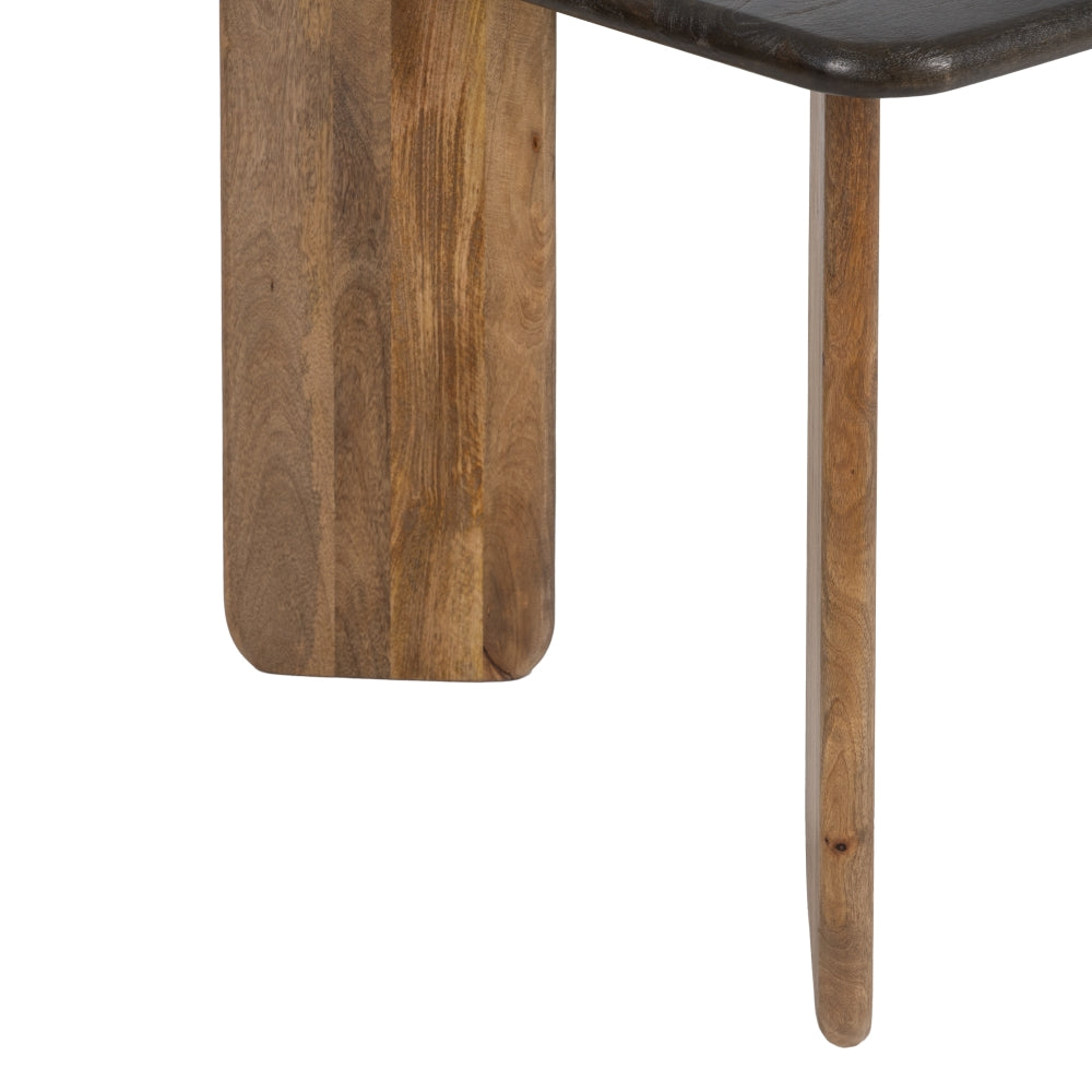 NATURAL-BROWN DINING TABLE 200 X 100 X 76 CM