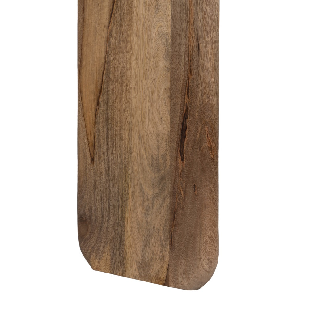 NATURAL-BROWN DINING TABLE 200 X 100 X 76 CM