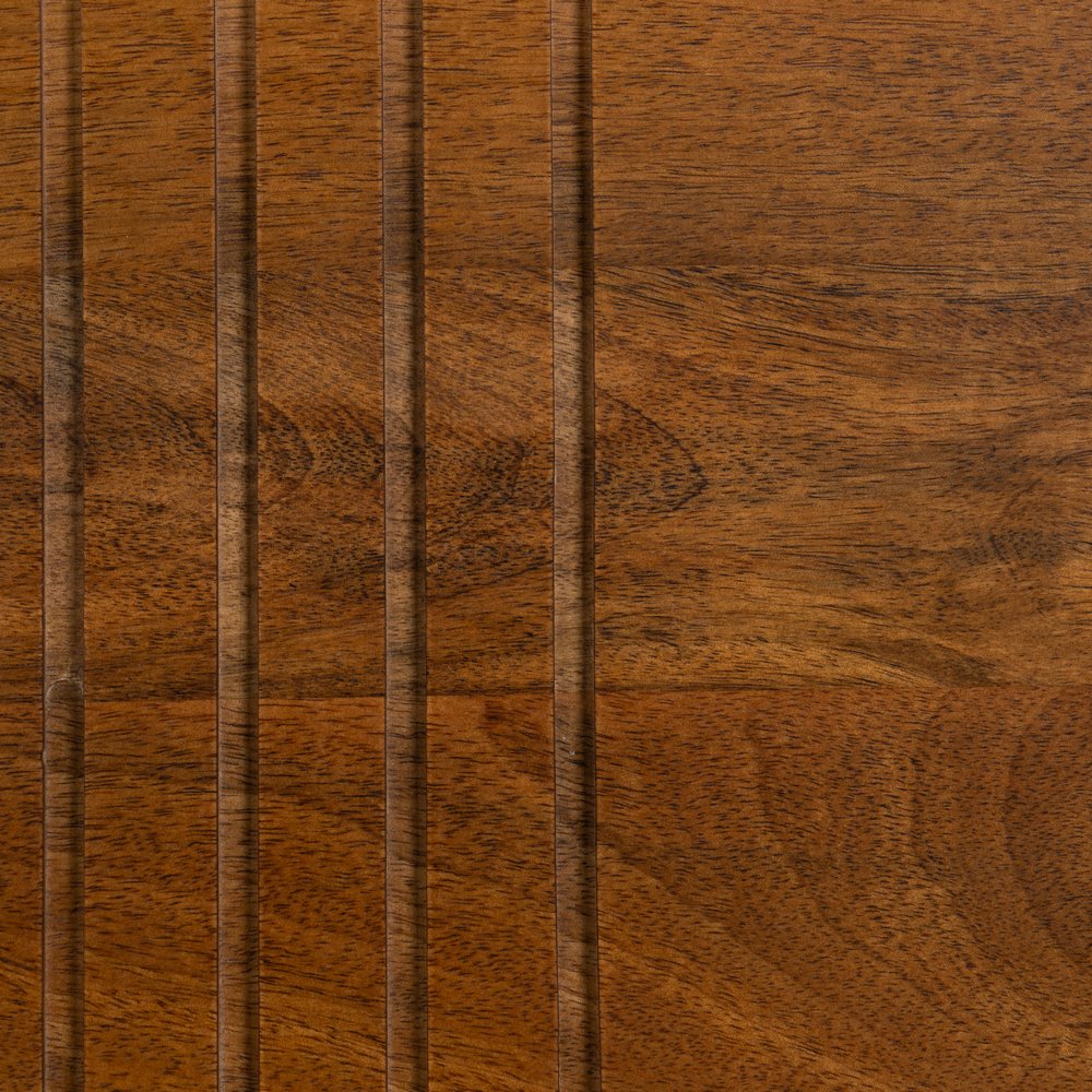 MESA CENTRO MARR�N-NEGRO MADERA-HIERRO 110 X 60 X 40 CM