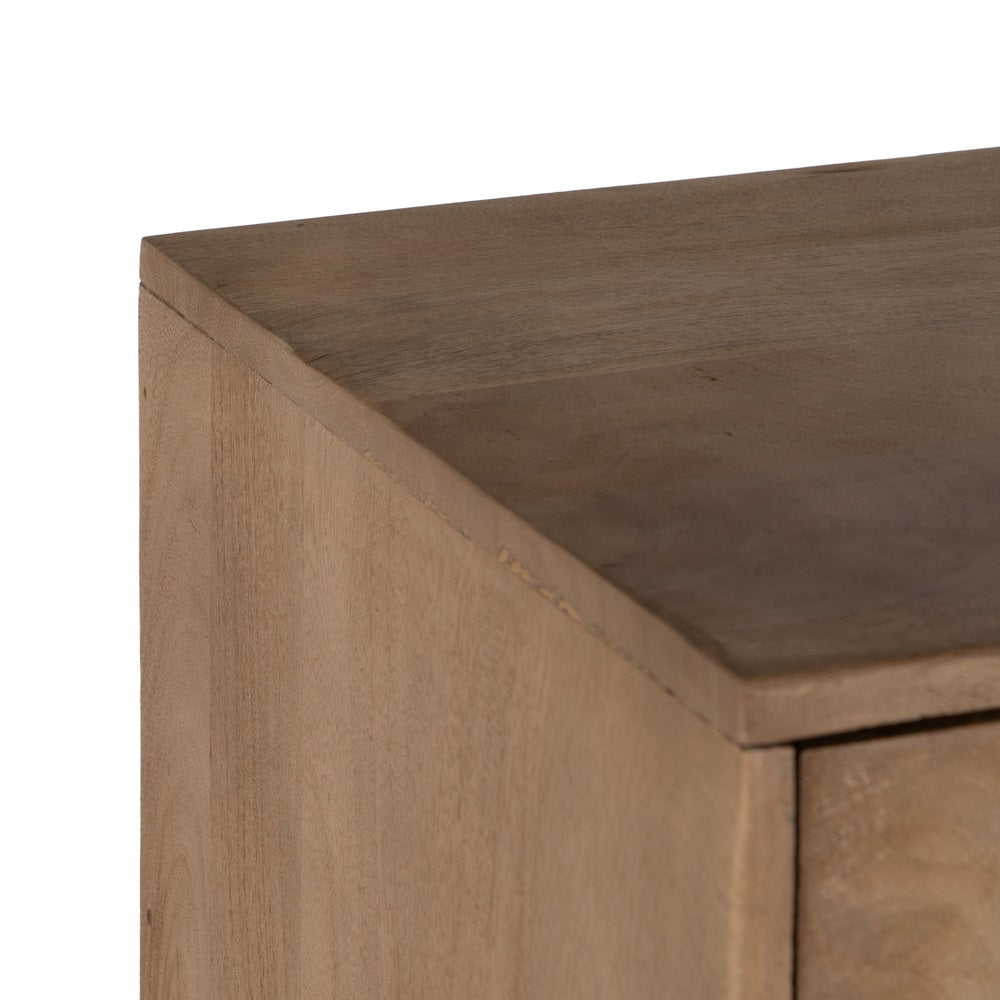 MUEBLE AUXILIAR NATURAL MADERA DE MANGO 60 X 44 X 180 CM