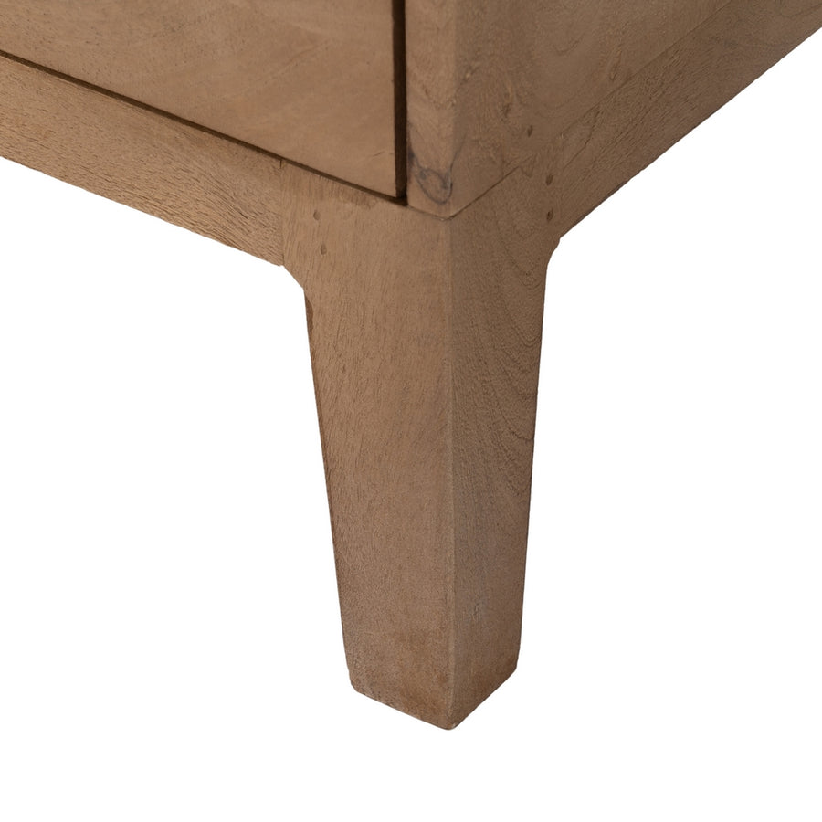 MUEBLE AUXILIAR NATURAL MADERA DE MANGO 60 X 44 X 180 CM