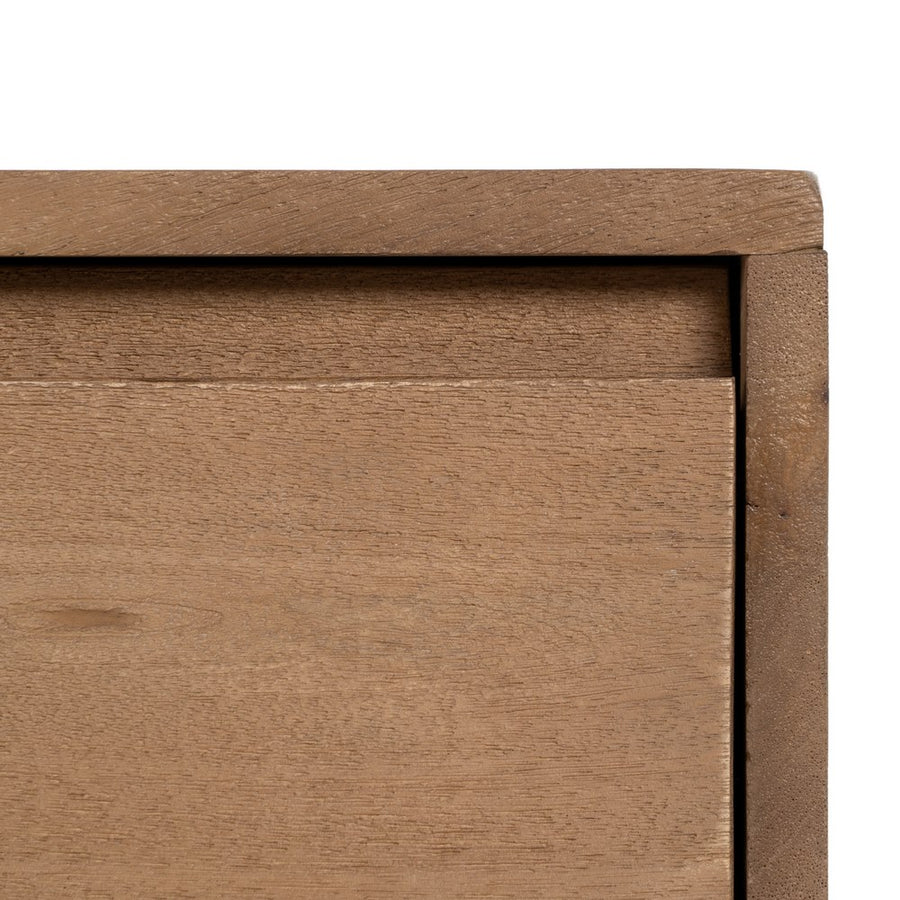 MESITA NATURAL MADERA DE MANGO 40 X 40 X 65 CM