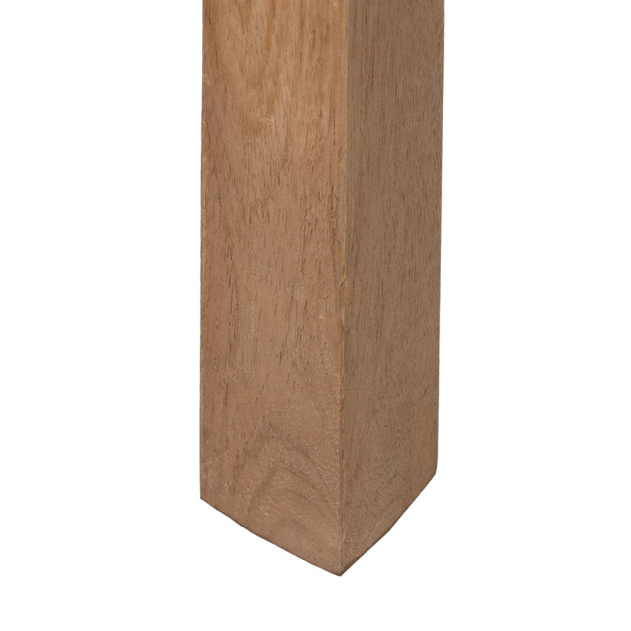 MESITA NATURAL MADERA DE MANGO 40 X 40 X 65 CM