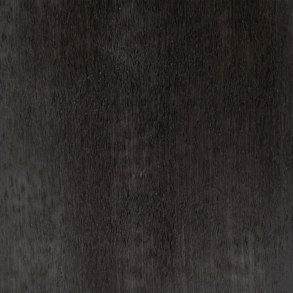 BLACK VASE ALUMINUM DECORATION 33 X 33 X 120 CM