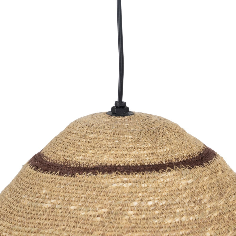 NATURAL FIBER CEILING LAMP LIGHTING 32 X 32 X 18 CM