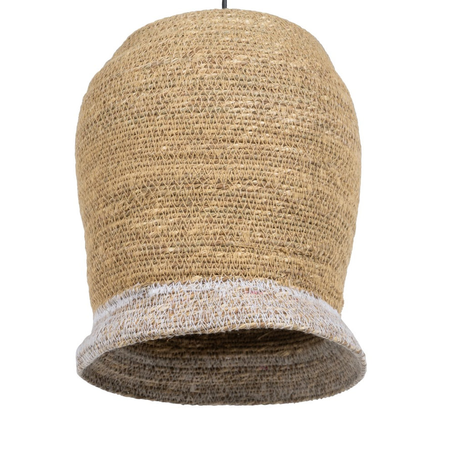 NATURAL FIBRE CEILING LAMP LIGHTING 20 X 20 X 24 CM