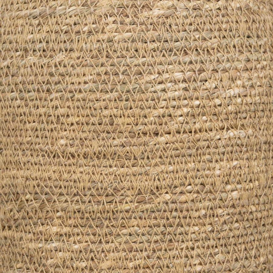 NATURAL FIBRE CEILING LAMP LIGHTING 20 X 20 X 24 CM