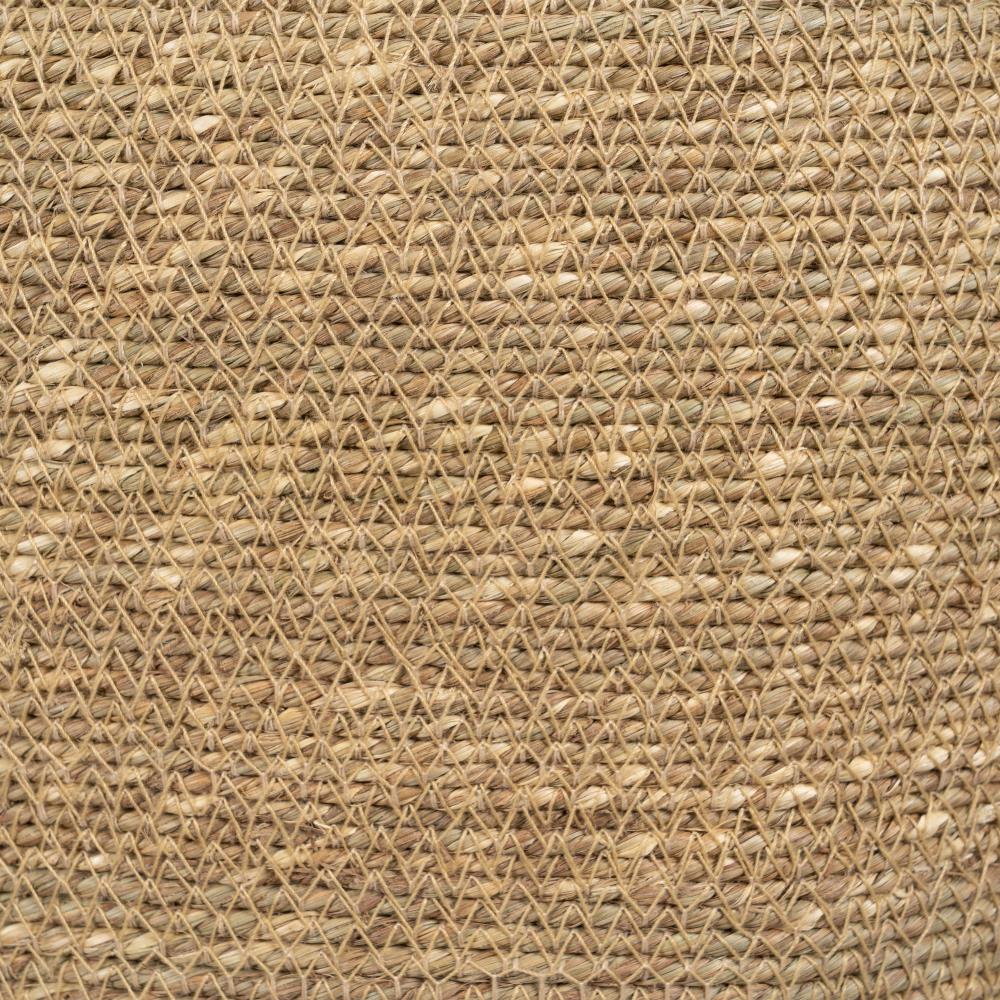 LÁMPARA TECHO FIBRA NATURAL ILUMINACIÓN 30 X 30 X 35 CM