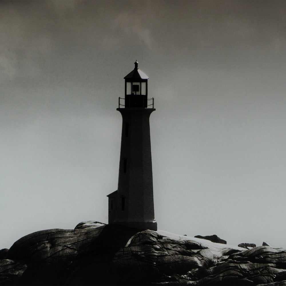 TEMPERED GLASS LIGHTHOUSE PRINT PICTURE 120 X 4 X 70 CM