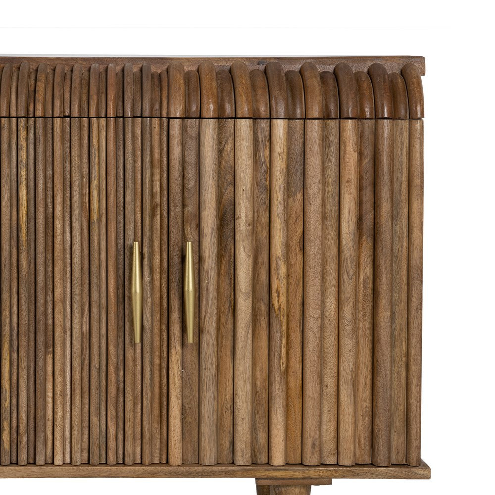 NATURAL MANGO WOOD SIDEBOARD LIVING ROOM 152 X 40 X 84.50 CM