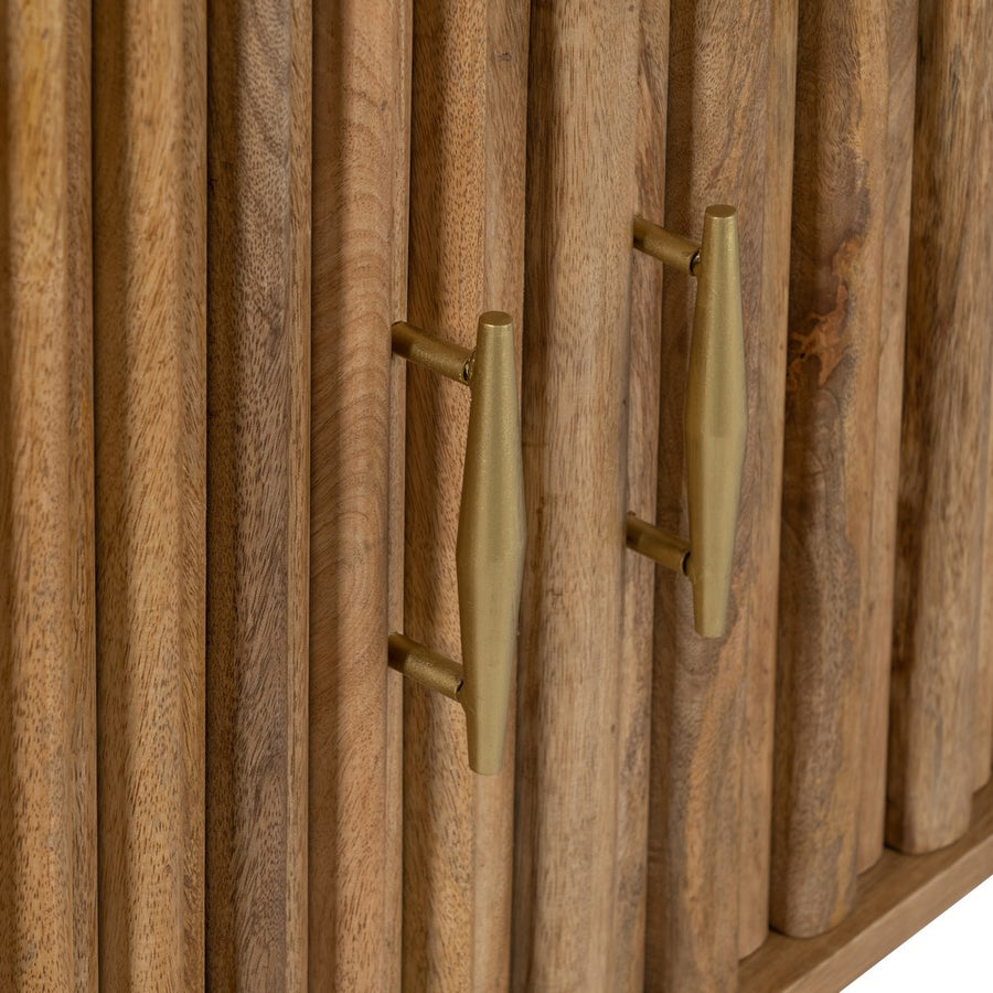 APARADOR NATURAL MADERA DE MANGO SALÓN 152 X 40 X 84,50 CM
