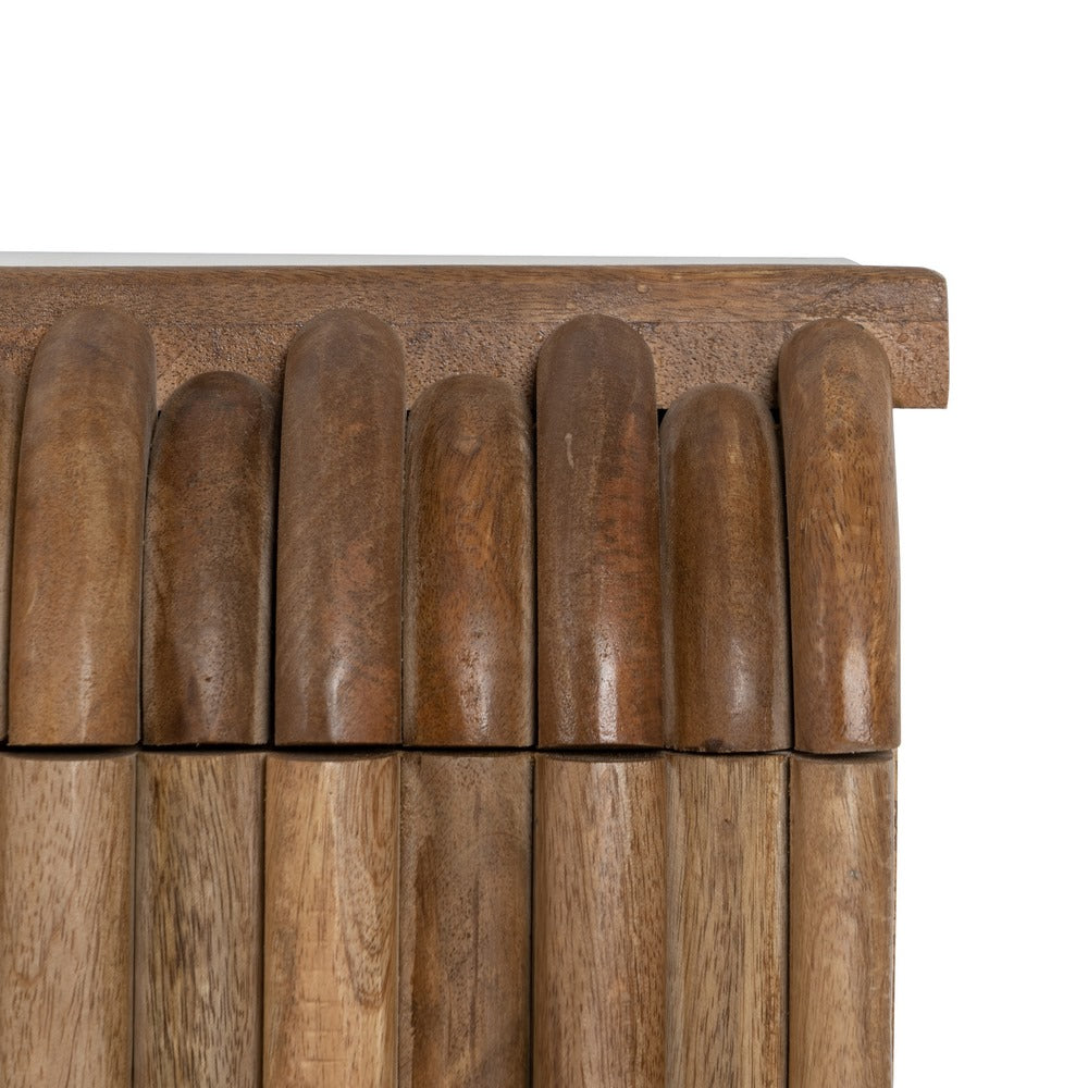 NATURAL MANGO WOOD SIDEBOARD LIVING ROOM 152 X 40 X 84.50 CM