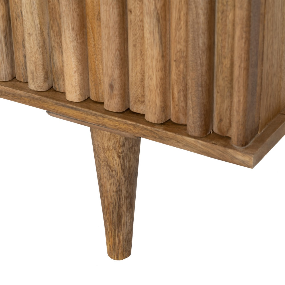 NATURAL MANGO WOOD SIDEBOARD LIVING ROOM 152 X 40 X 84.50 CM