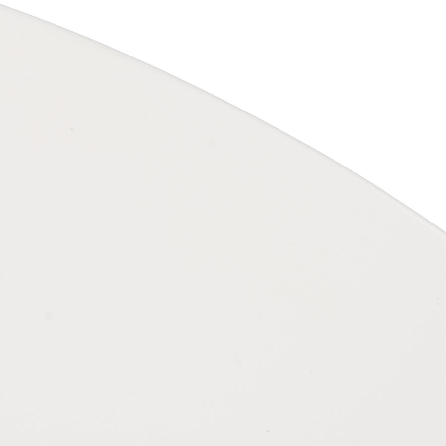 MESA COMEDOR BLANCO-NATURAL DM-METAL 120 X 120 X 76 CM