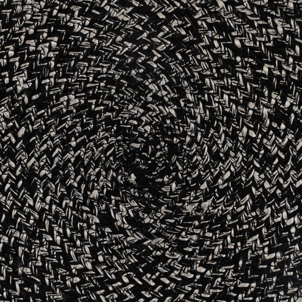 SALVAMANTEL TRENZADO NEGRO-BLANCO 38 X 38 CM