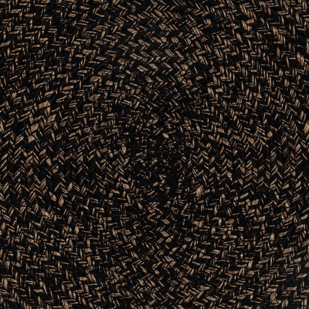 BRAIDED BROWN-BLACK PLACEMAT 38 X 38 CM