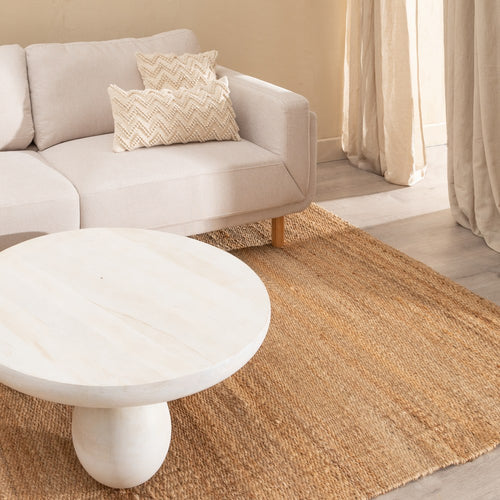 ALFOMBRA NATURAL YUTE ALTEA DECORACIÓN 200 X 290 CM