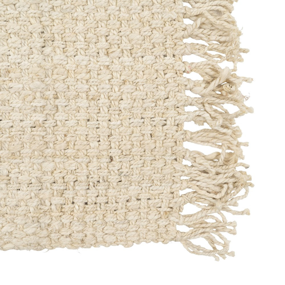ALFOMBRA CREMA YUTE ALTEA DECORACIÓN 200 X 290 CM
