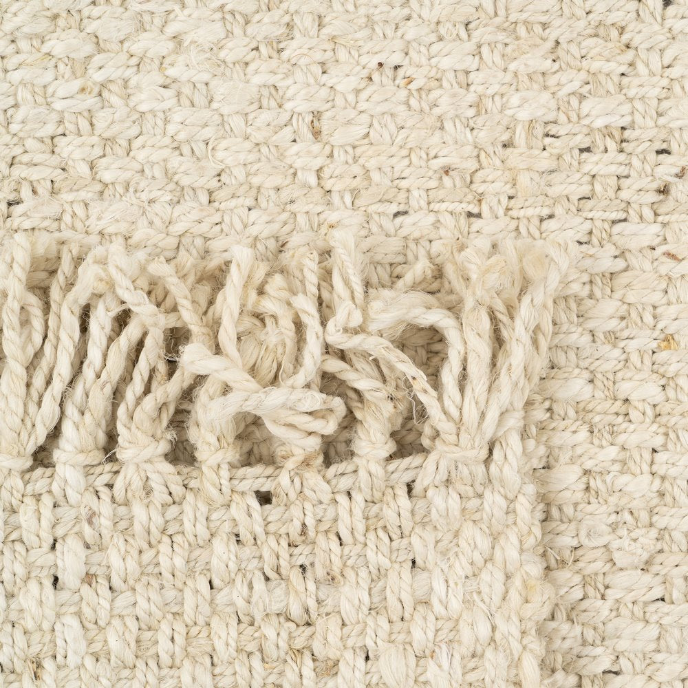 ALFOMBRA CREMA YUTE ALTEA DECORACIÓN 200 X 290 CM