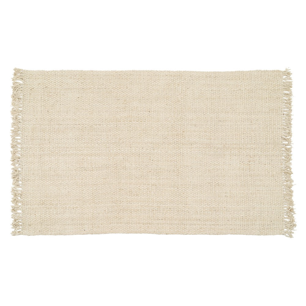 ALFOMBRA CREMA YUTE ALTEA DECORACIÓN 200 X 290 CM