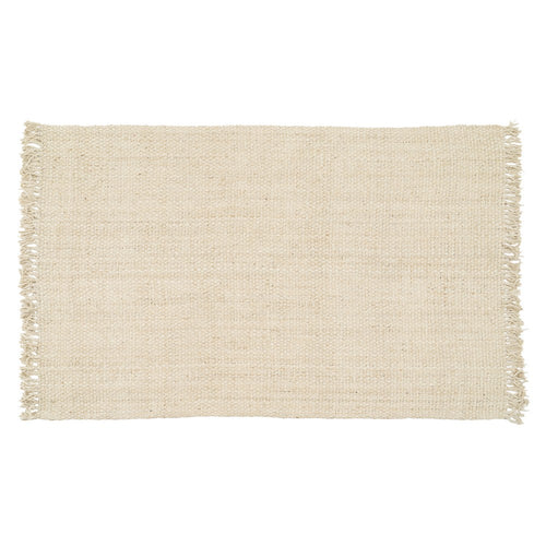 ALFOMBRA CREMA YUTE ALTEA DECORACIÓN 200 X 290 CM