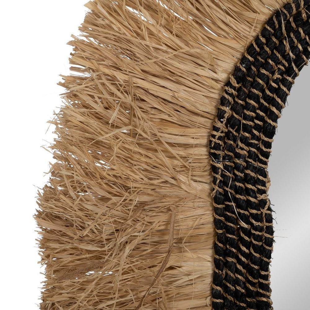 ESPEJO FIBRA NATURAL DECORACI�N 55 X 4 X 90 CM