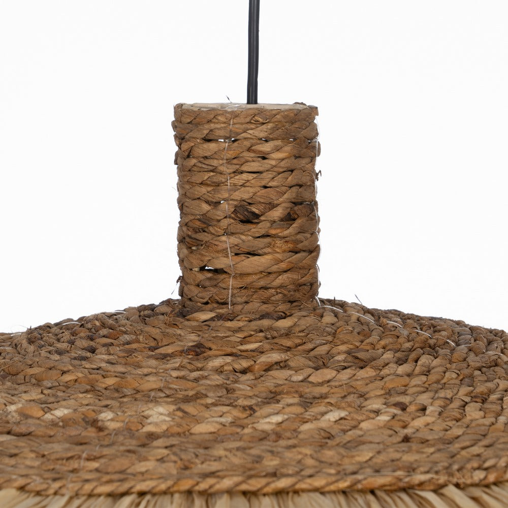 NATURAL FIBER CEILING LAMP LIGHTING 80 X 80 X 45 CM