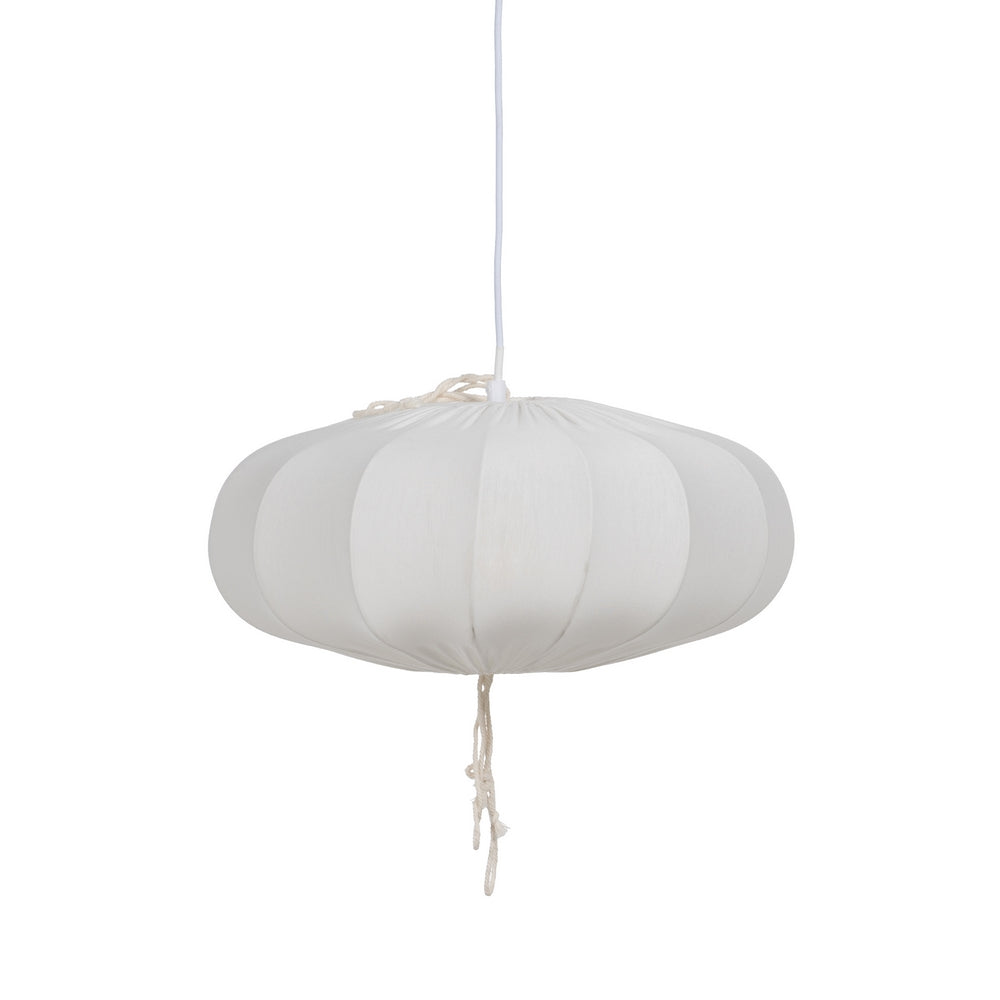 WHITE COTTON CEILING LIGHT 39.50 X 39.50 X 18