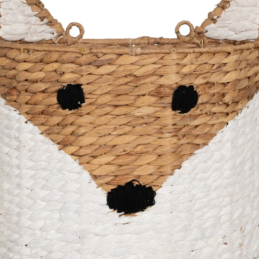CHILDREN'S BASKET NATURAL FIBER DECORATION 30 X 11 X 33 CM