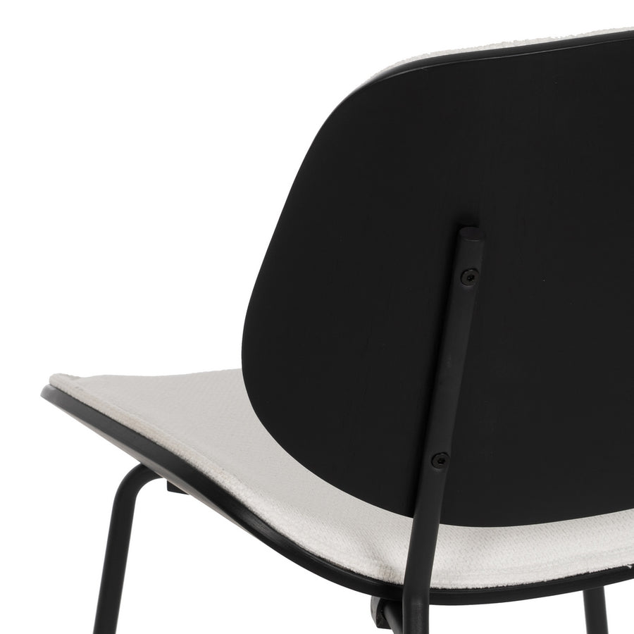 SILLA BLANCO DM-METAL SALÓN 49 X 50 X 80 CM