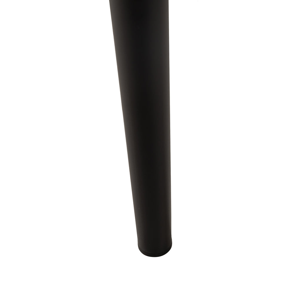 CHAIR BLACK-NATURAL METAL LIVING ROOM 54 X 53 X 75 CM
