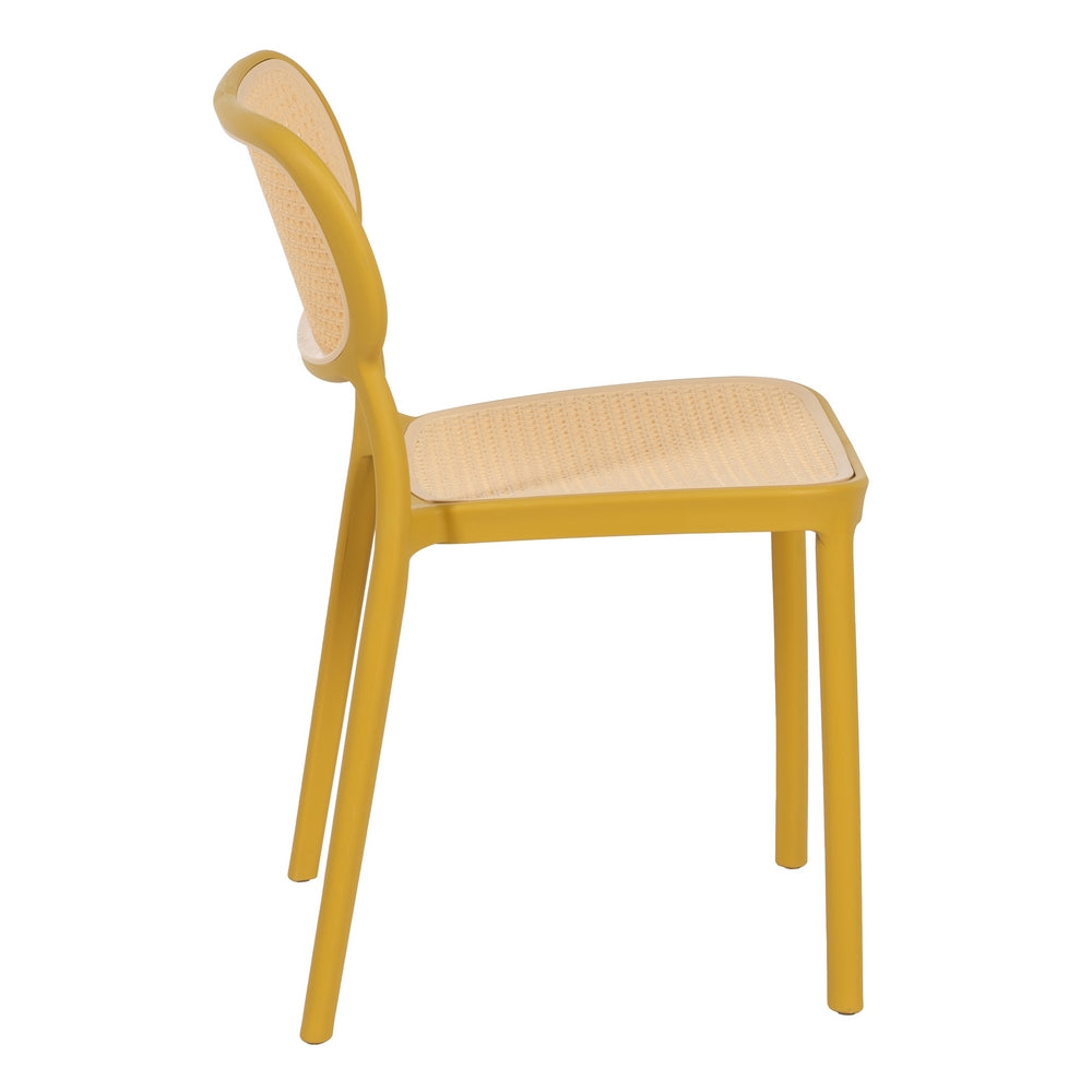 STACKABLE POLYPROPYLENE LIVING ROOM CHAIR 53.80 X 47.50 X 78 CM