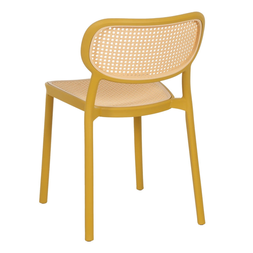 STACKABLE POLYPROPYLENE LIVING ROOM CHAIR 53.80 X 47.50 X 78 CM