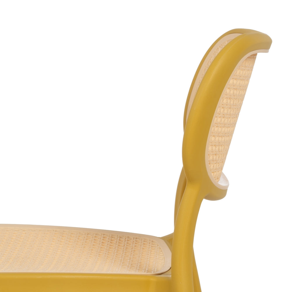 STACKABLE POLYPROPYLENE LIVING ROOM CHAIR 53.80 X 47.50 X 78 CM