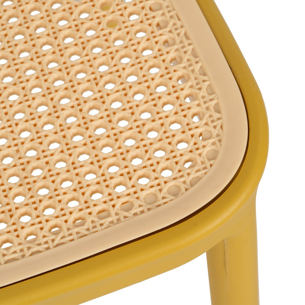 STACKABLE POLYPROPYLENE LIVING ROOM CHAIR 53.80 X 47.50 X 78 CM