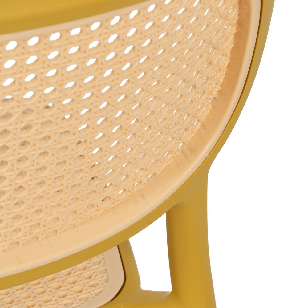 STACKABLE POLYPROPYLENE LIVING ROOM CHAIR 53.80 X 47.50 X 78 CM