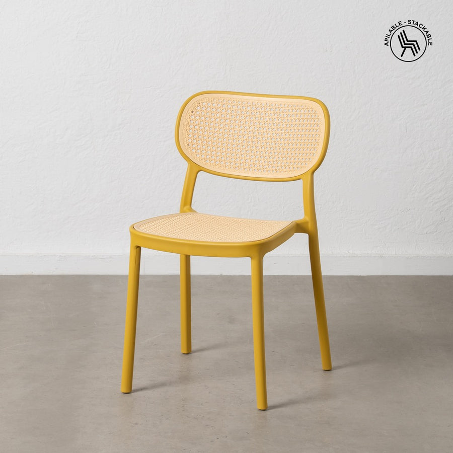 SILLA APILABLE POLIPROPILENO SALÓN 53,80 X 47,50 X 78 CM