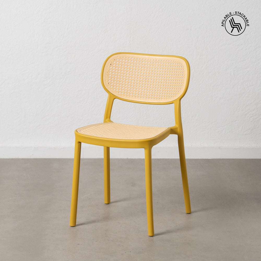 SILLA APILABLE POLIPROPILENO SALÓN 53,80 X 47,50 X 78 CM