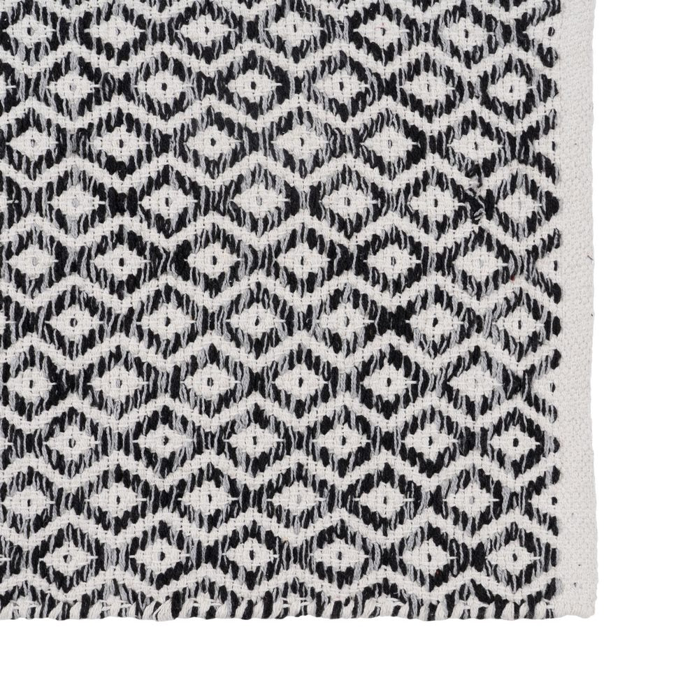 ALFOMBRA GRIS POLIESTER-ALGOD�N 80 X 150 CM