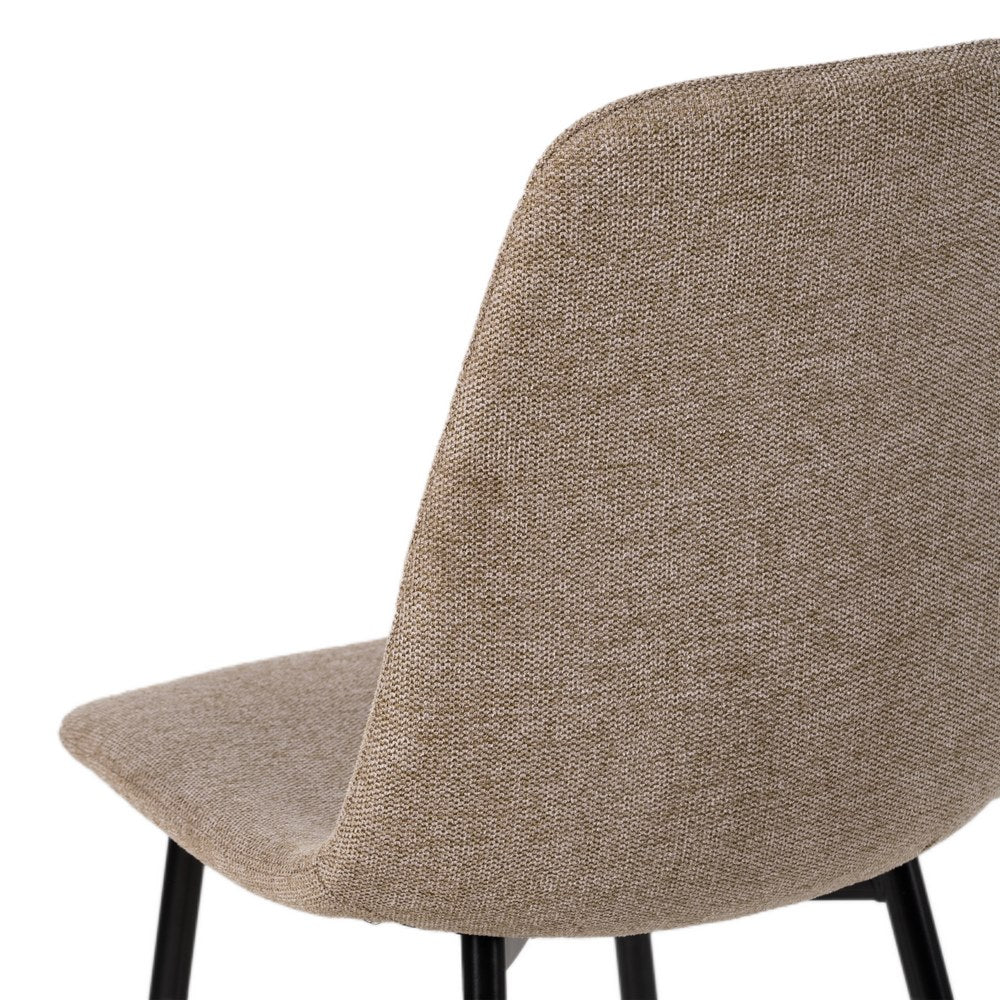 TAUP FABRIC-METAL CHAIR LIVING ROOM 43 X 52 X 87 CM