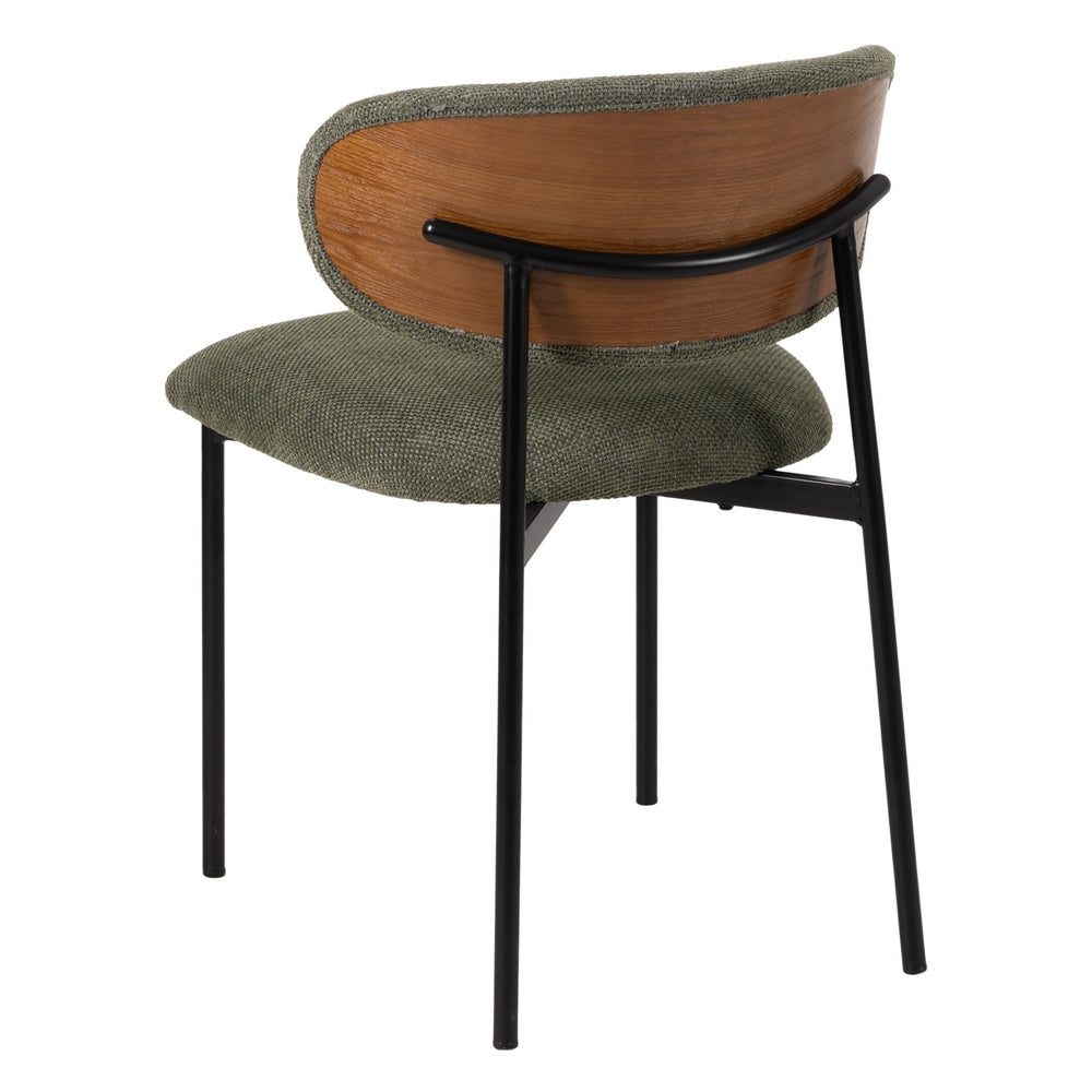 SILLA VERDE TEJIDO-METAL SAL�N 50 X 54 X 73,50 CM