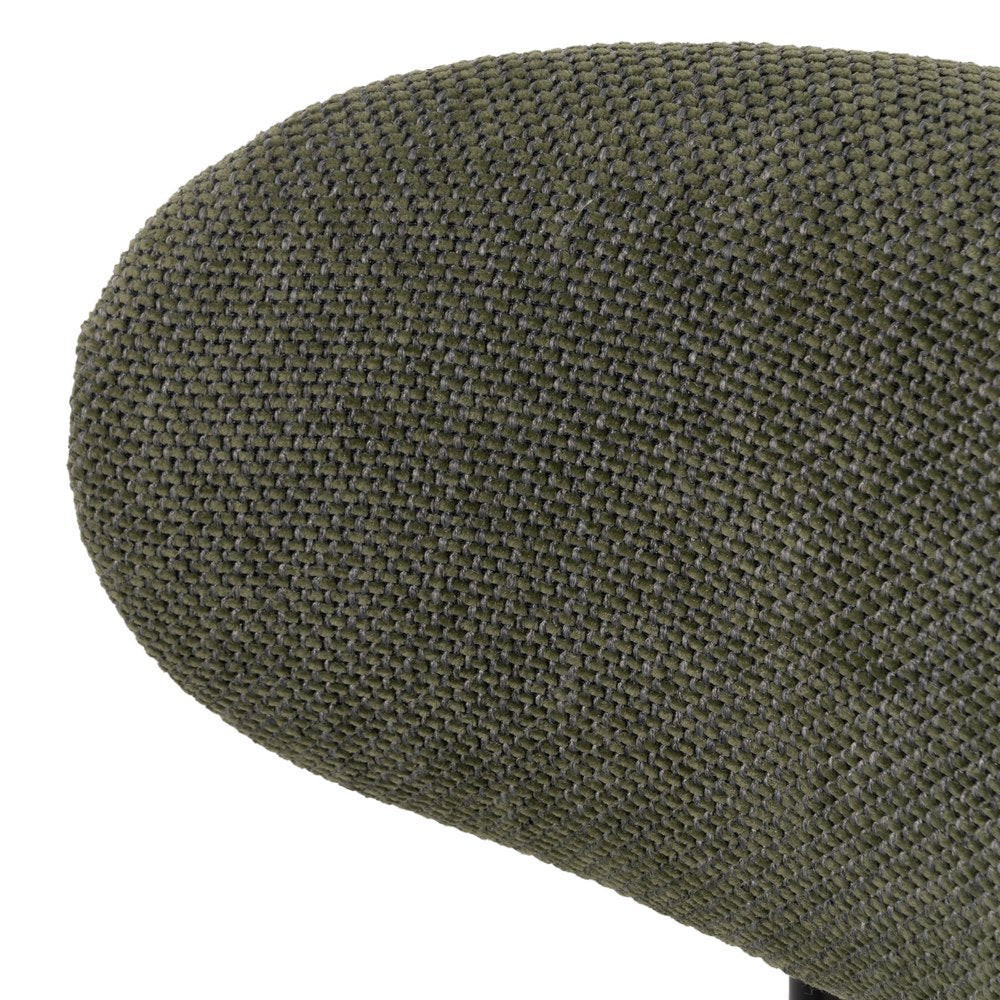 SILLA VERDE TEJIDO-METAL SALÓN 50 X 54 X 73,50 CM
