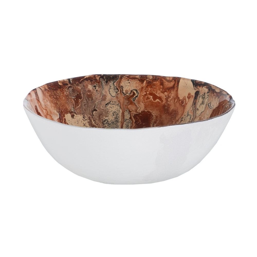 BOWL SALM�N CRISTAL DECORACI�N 13 X 13 X 4,50 CM